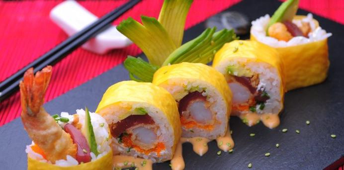 Rodajas de sushi